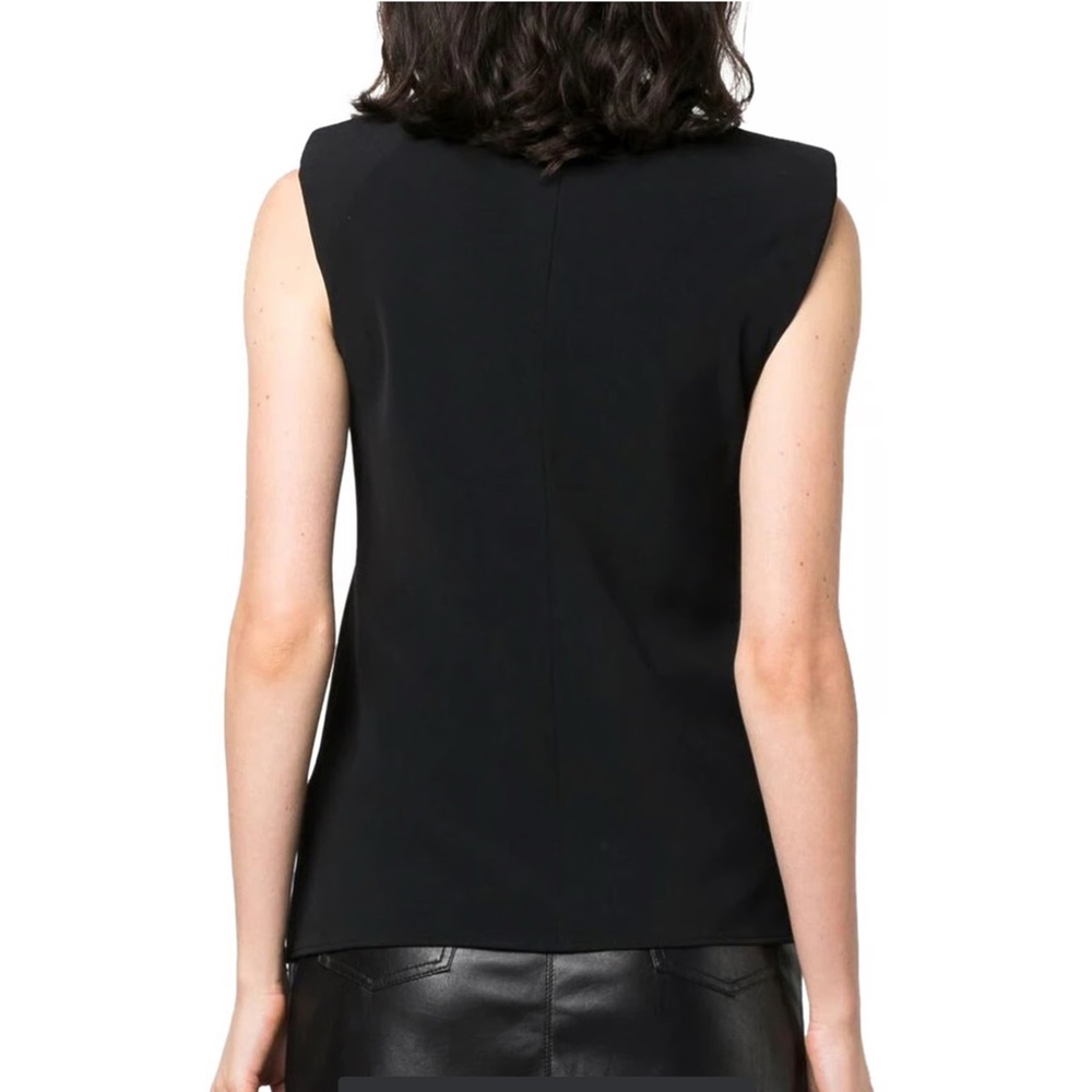 Stella McCartney Falabella Chain Necklace Gathered Top - Picture 4 of 16